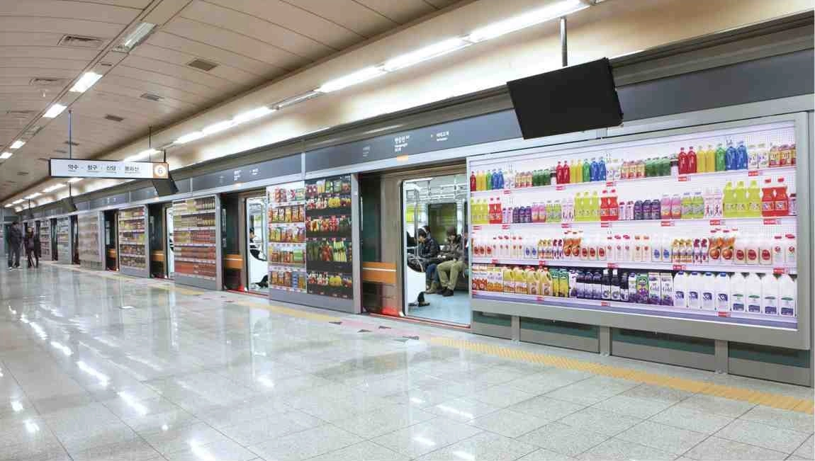 Tesco virtual supermarket