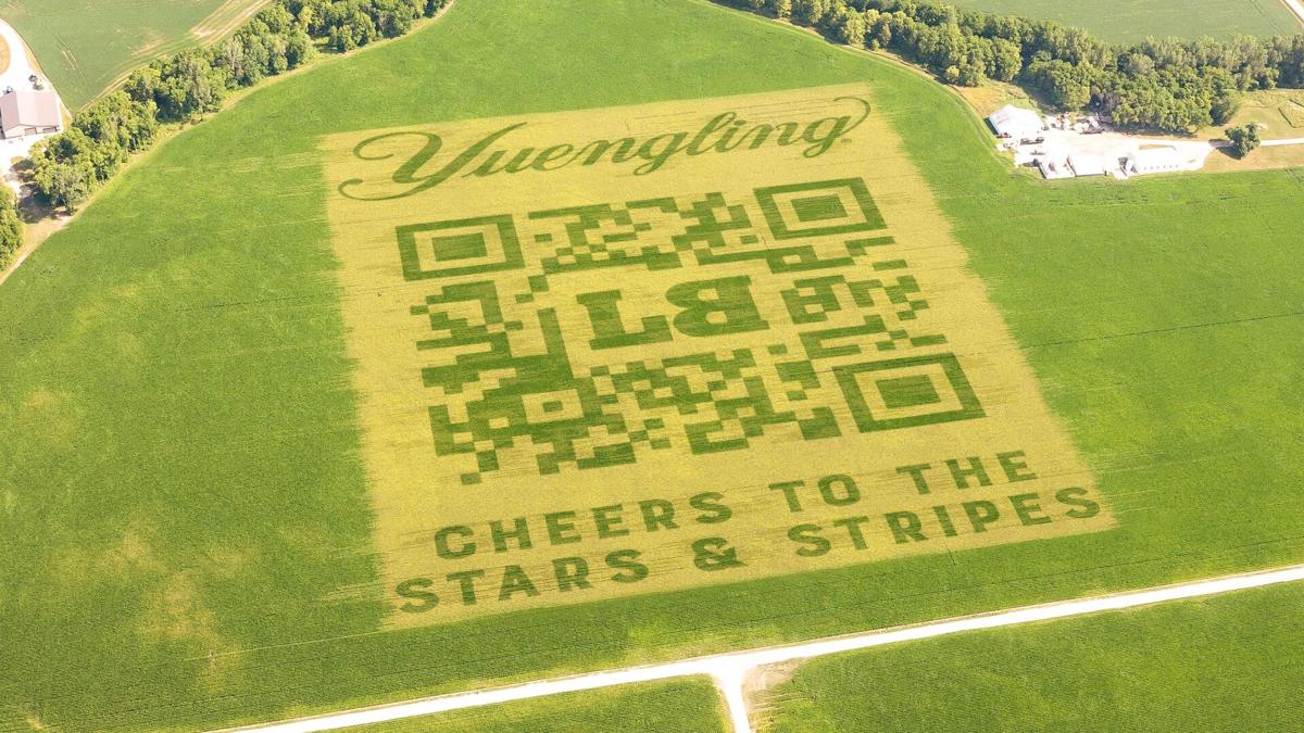 Yuengling giant QR code